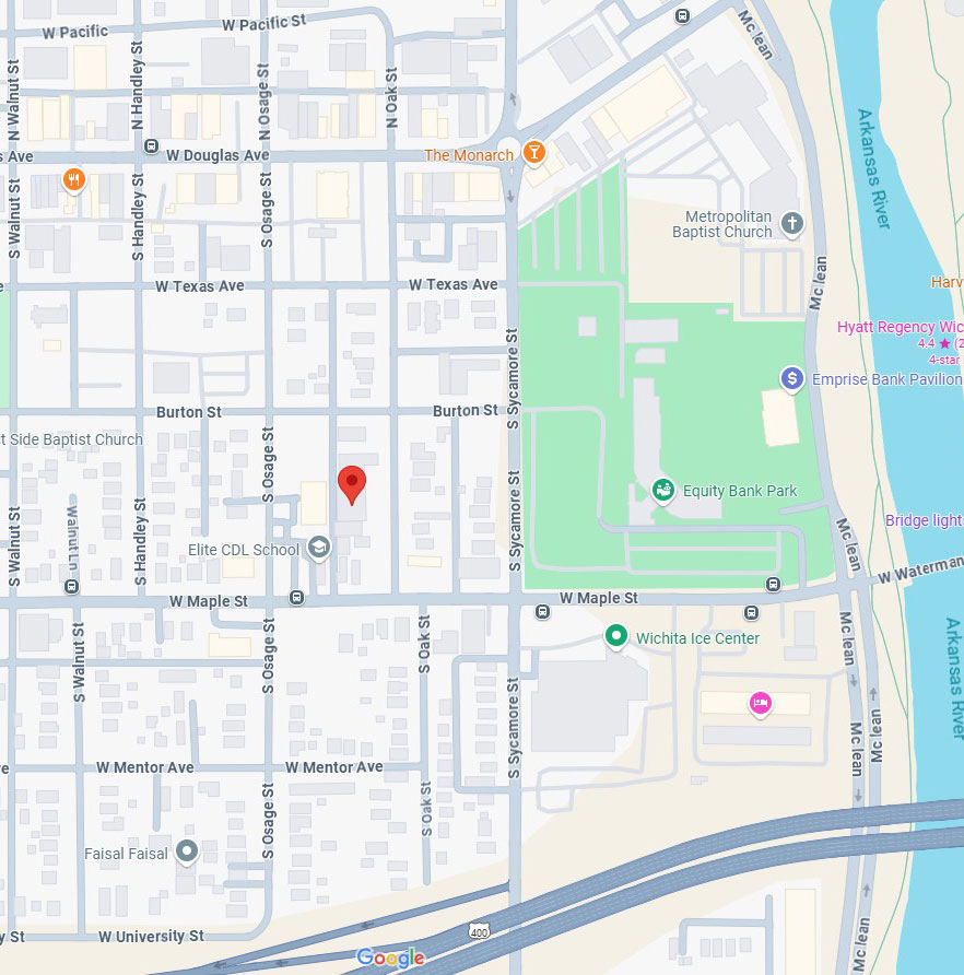 Google picture of new location.